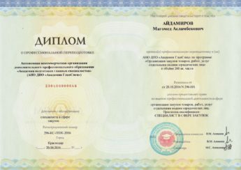 диплом - Айдамирова